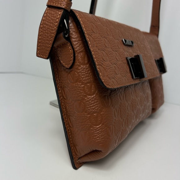 Valentino by Mario Valentino
Paul Monogram-Embossed Leather Crossbody Bag - Picture 7 of 11